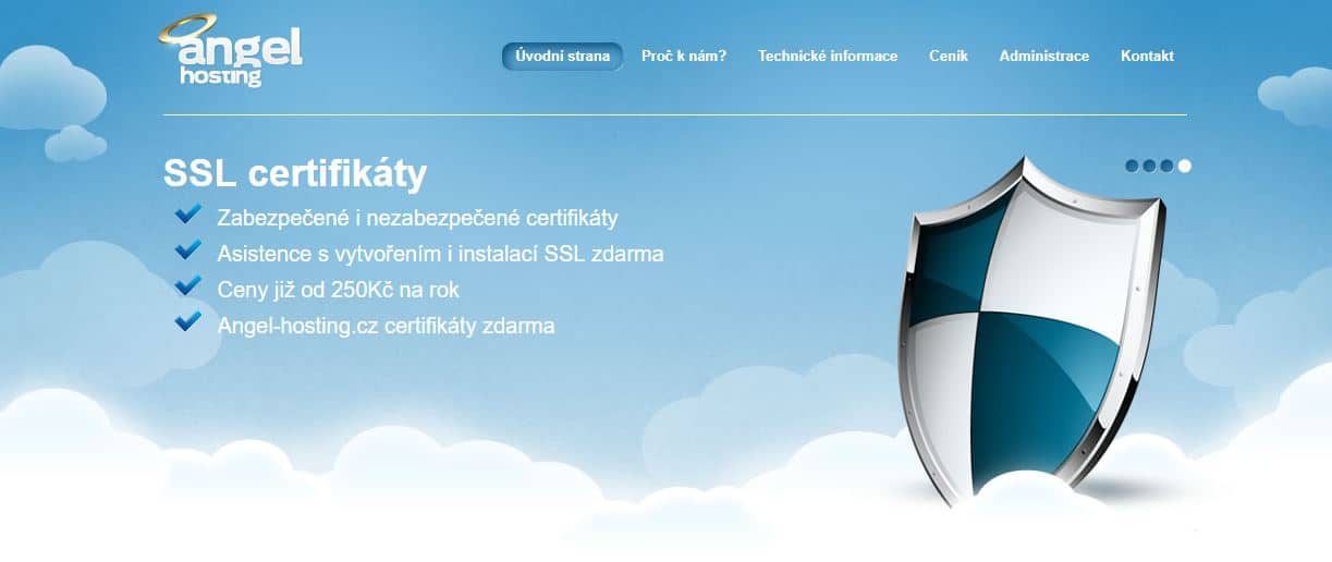 Problémy s Angel hostingem