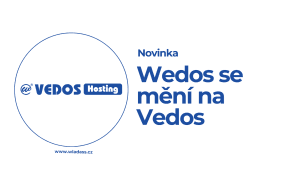 Wedos se mění na Vedos